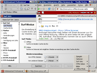 MM3-WebAssistant - Proxy Offline Browser - Archivieren durch Surfen